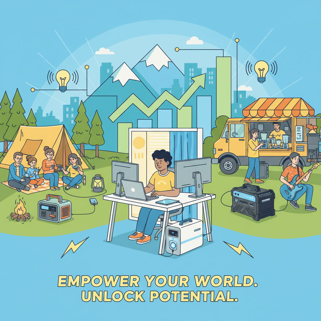 Peluang Bisnis Power Station Portabel: Prospek Cerah di Era Modern
